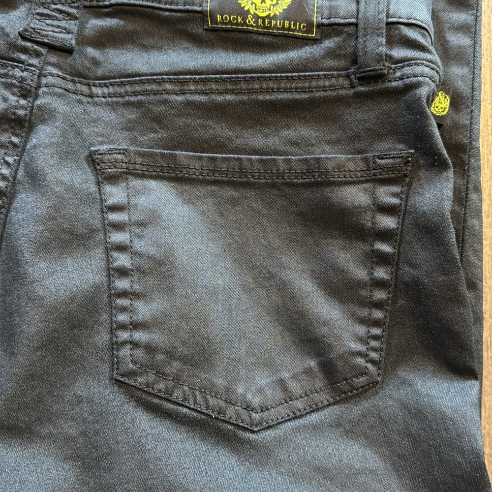 ROCK & REPUBLIC Banshee glow jeans-size 10 - Picture 5 of 13